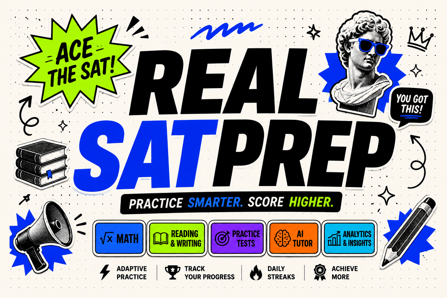 Real SAT Prep — practice smarter, score higher